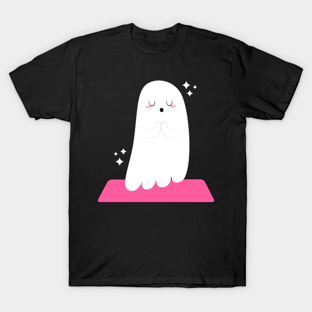 Ghost Yogi T-Shirt by Kimberly Sterling
